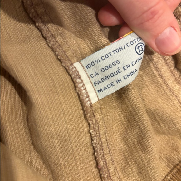 Y2K Corduroy Reitmans Tan Button Up Jacket - Picture 15 of 15